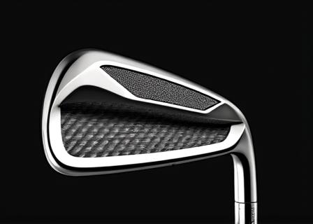 Cross section illustration of a carbon fiber driver face compared to titanium